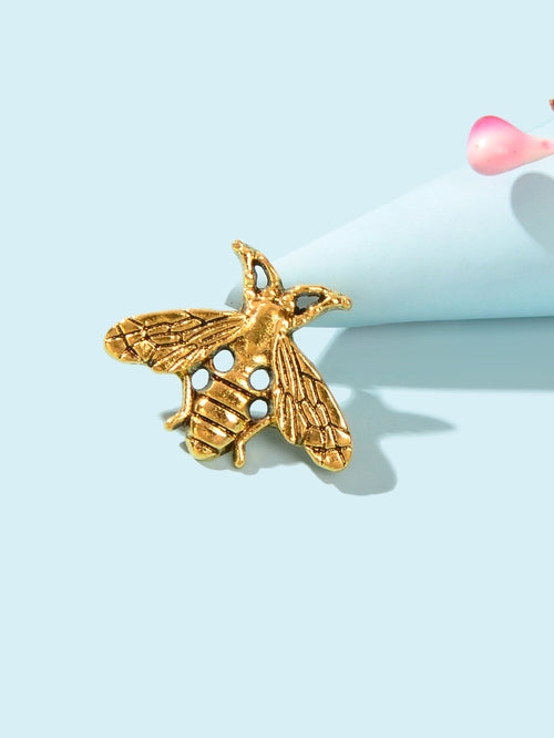 Honey Bee Brooches Insect Themed Bee Brooch Retro Pin Antique Gold