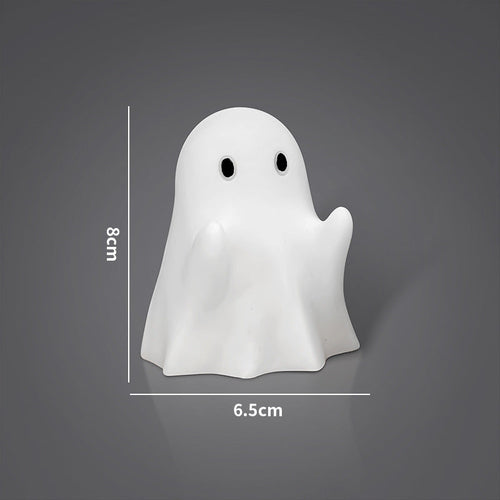 Halloween Middle Finger Love Ghost Ornaments